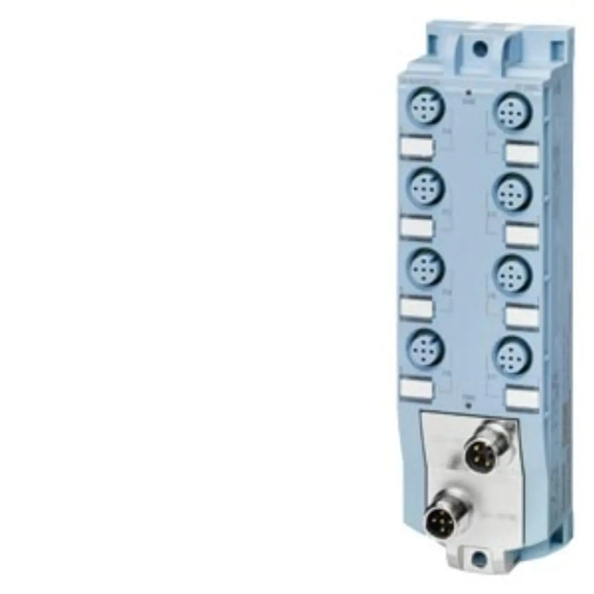 Front view of Siemens 6ES7142-5AF00-0BL0 IO-Link I/O module showing connector layout