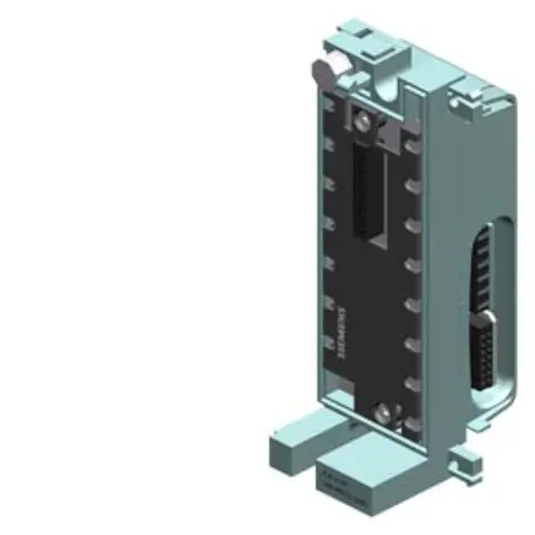 Front view of Siemens 6ES7144-4FF01-0AB0 analog expansion module unit
