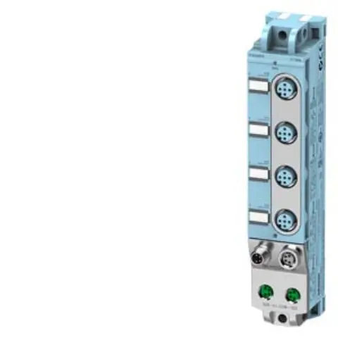 Front view of Siemens 6ES7144-5KD00-0BA0 analog I/O module