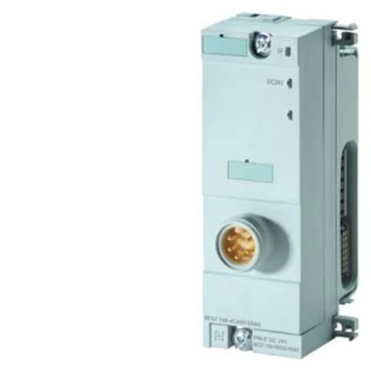 Front view of Siemens 6ES7148-4CA00-0AA0 PM-E power module unit