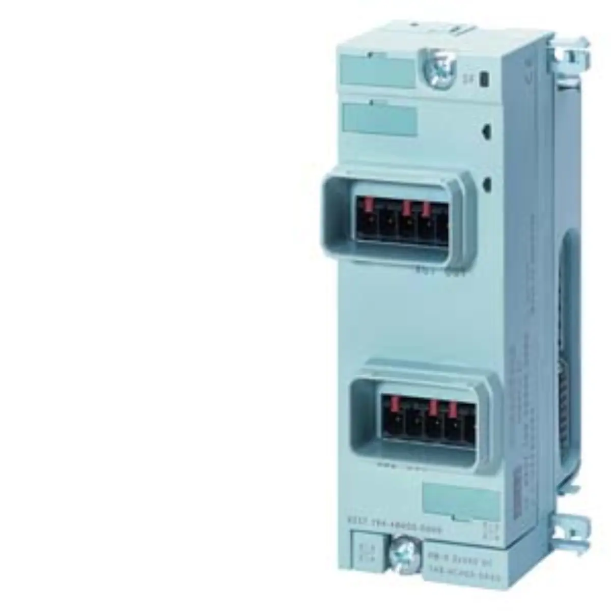 Front view of Siemens 6ES7148-4CA60-0AA0 PM-O power module output unit