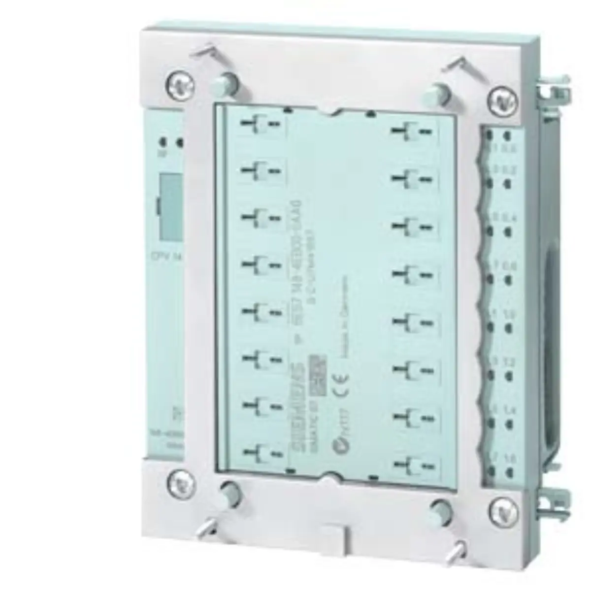 Front view of Siemens 6ES7148-4EB00-0AA0 ET 200pro pneumatic interface module