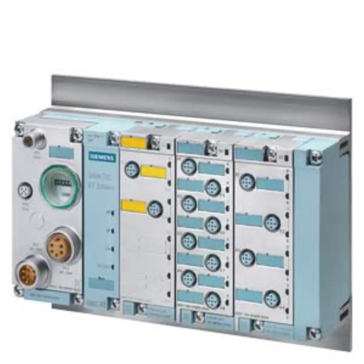 Front view of Siemens 6ES7148-4FS00-0AB0 fail-safe digital expansion module