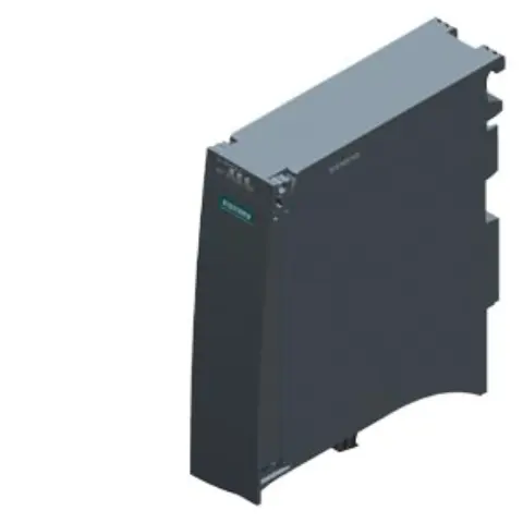 Front view of the Siemens 6ES7155-5AA01-0AB0 IM 155-5 PN ST interface module unit