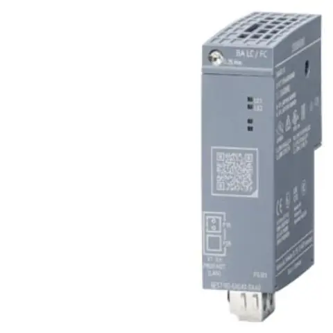 Front view of Siemens 6ES7193-6AG40-0AA0 bus adapter module