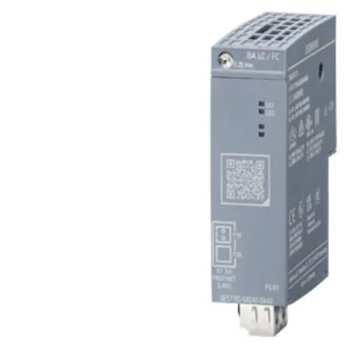 Front view of Siemens 6ES7193-6AG40-0AA0 bus adapter module