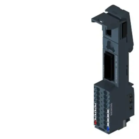 Front view of Siemens 6ES7193-6BP00-0BU0 BaseUnit BU20 showing terminal layout