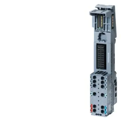 Front view of Siemens 6ES7193-6BP20-0BC1 BaseUnit Type C1 with terminal blocks