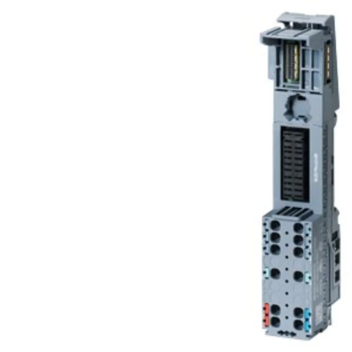 Front view of Siemens 6ES7193-6BP20-0BC1 BaseUnit Type C1 with terminal blocks