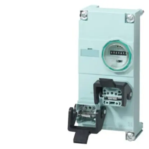 Front view of Siemens 6ES7194-4AA00-0AA0 IM 154-1 module showing ECOFAST connectors