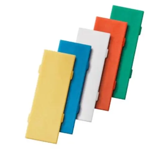 Pack of Siemens 6ES7194-4HA00-0AA0 labeling plates for industrial automation