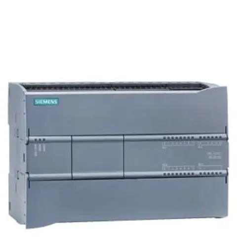Front view of Siemens 6ES7217-1AG40-0XB0 CPU 1217C industrial automation controller unit