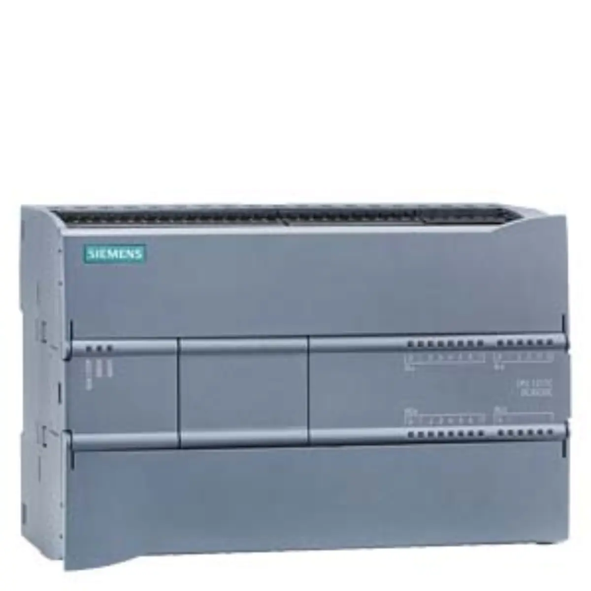 Front view of Siemens 6ES7217-1AG40-0XB0 CPU 1217C industrial automation controller unit