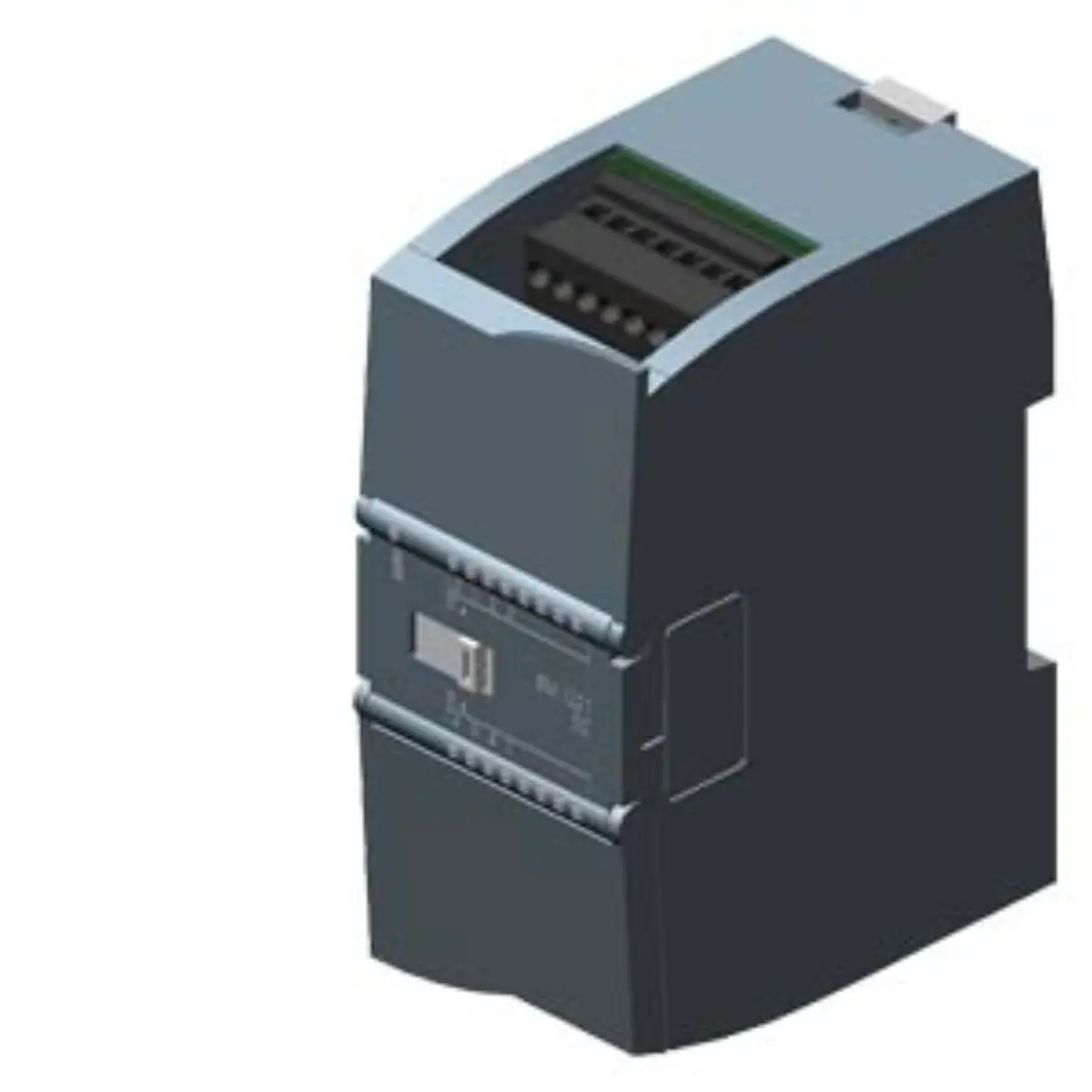 Front view of Siemens 6ES7221-1BF32-0XB0 digital input module showing terminal blocks