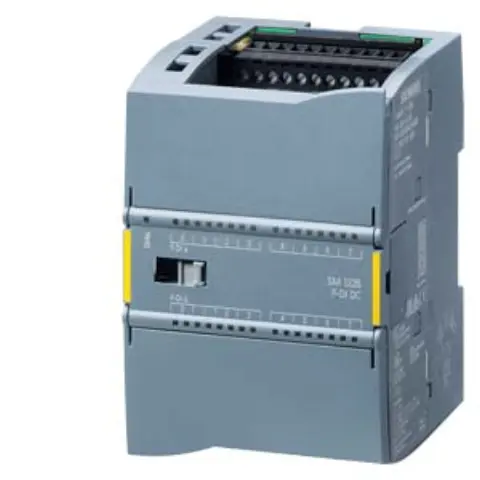 Front view of Siemens 6ES7226-6BA32-0XB0 fail-safe digital input module showing terminal blocks