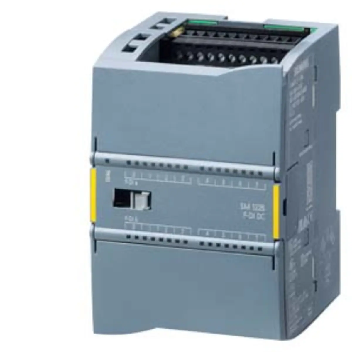 Front view of Siemens 6ES7226-6BA32-0XB0 fail-safe digital input module showing terminal blocks