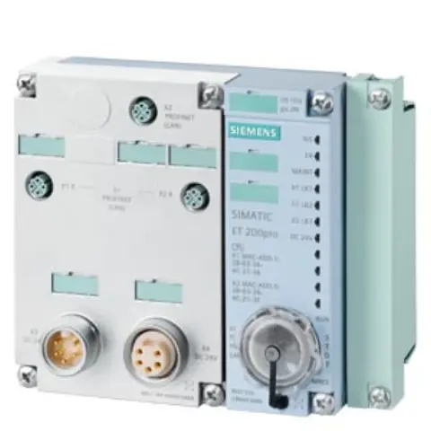 Front view of Siemens 6ES7516-2PP03-0AB0 CPU 1516pro-2 PN industrial controller