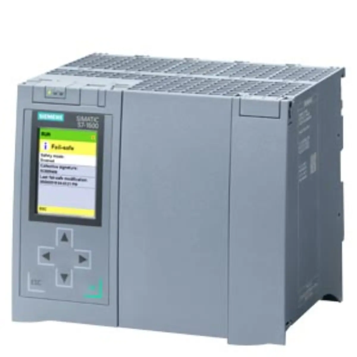Front view of Siemens 6ES7516-3UN00-0AB0 CPU module with label