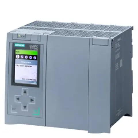 Front view of Siemens 6ES7517-3TP00-0AB0 CPU 1517T-3 PN/DP industrial controller module