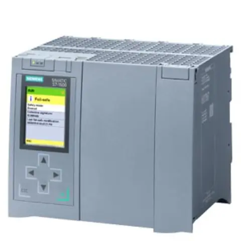 Front view of Siemens 6ES7517-3UP00-0AB0 CPU 1517TF-3 PN/DP industrial controller module