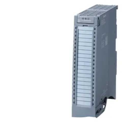 Front view of Siemens 6ES7521-7BH00-0AB0 digital input module showing terminal connections