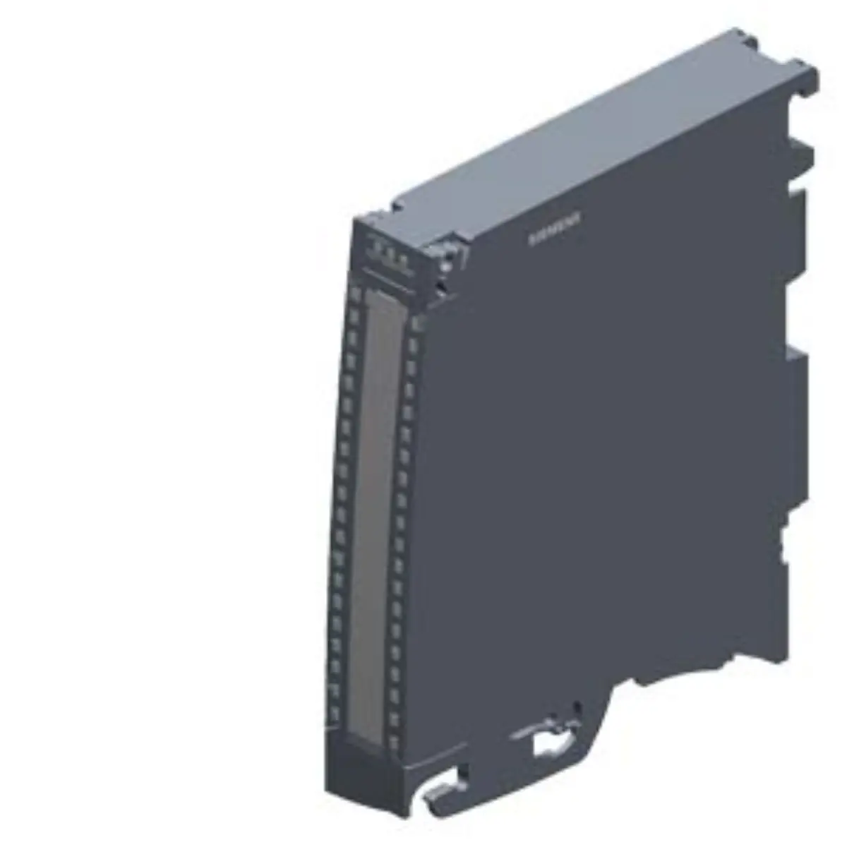 Front view of Siemens 6ES7534-7QE00-0AB0 SM 534 analog module showing connection terminals