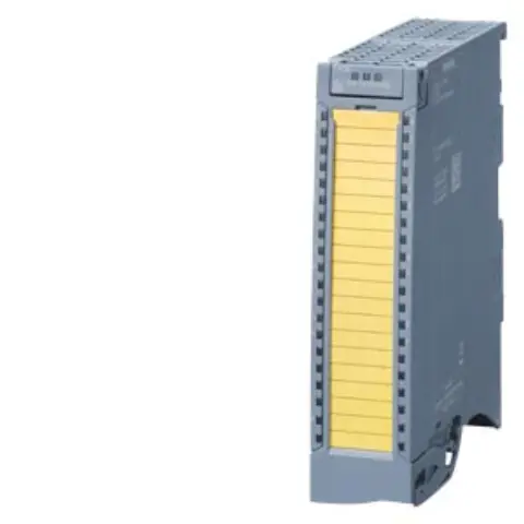 Front view of Siemens 6ES7536-1MF00-0AB0 analog input module unit