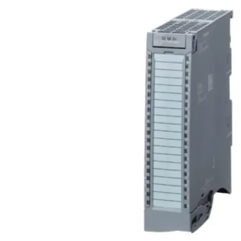 Front view of the Siemens 6ES7554-1AA00-0AB0 TM FAST module showing connection ports