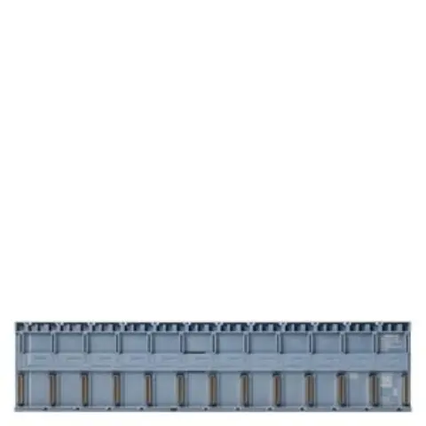 Front view of Siemens 6ES7590-0BL00-0AA0 active backplane bus module