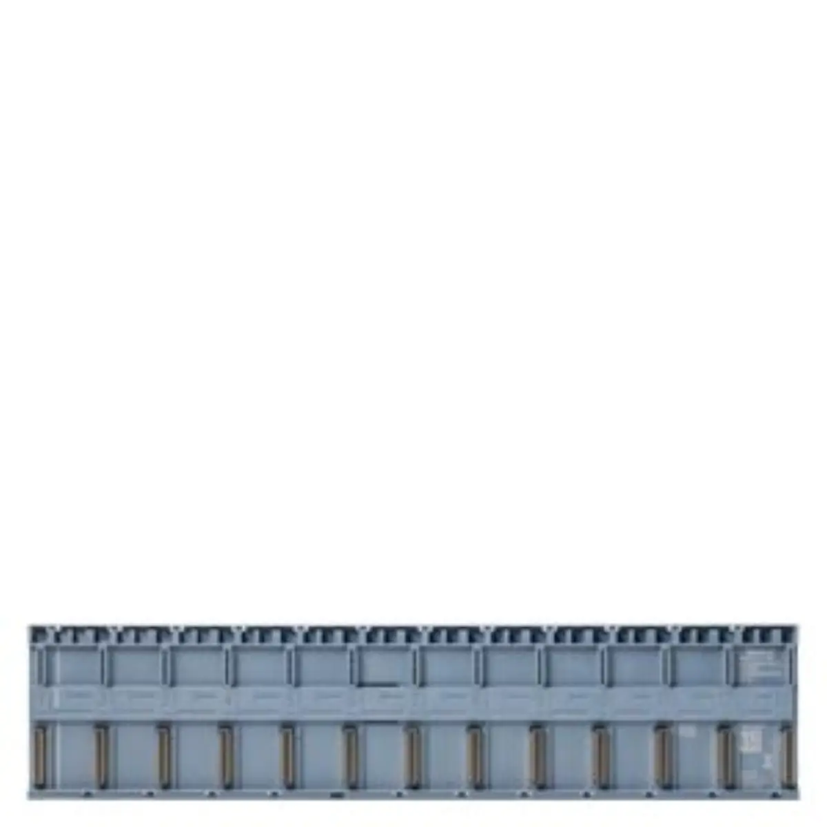 Front view of Siemens 6ES7590-0BL00-0AA0 active backplane bus module